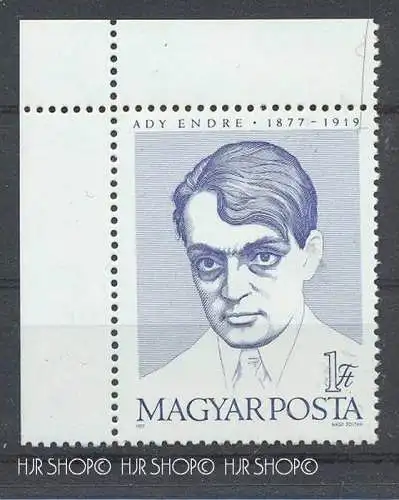 1977, MiNr. 3242 **, mit Seiten-und Oberrand