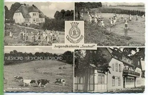 Plön, Seehof, Heilsarmee um 1960/1970, Verlag:---, Postkarte mit Frankatur, mit Stempel, Abgang, 13.9.66