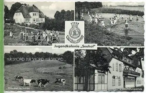 Plön, Seehof, Heilsarmee um 1960/1970, Verlag:---, Postkarte mit Frankatur, mit Stempel, Abgang, 21.7.70 Bremerhafen