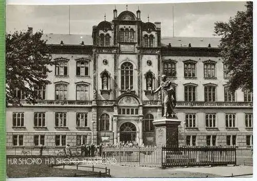 Rostock, Universität , um 1950/1960  Verlag: Heimatblatt der Mecklenburger, Postkarte, unbenutzte Karte