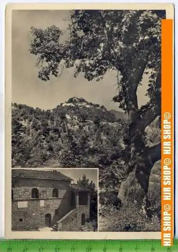 „Michelangelo, Geburtshaus“, um 1950/1960  Ansichtskarte  ungebrauchte Karte
