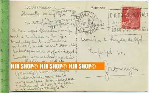 „Marseille, Notre Dame“  um 1910/1920  , Ansichtskarte mit Frankatur, mit Stempel,