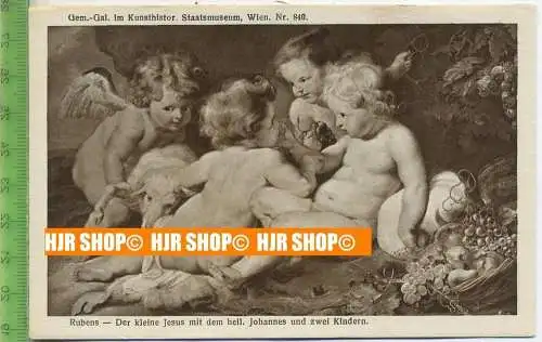 „Rubens-Der kleine Jesus“   ungebrauchte Karte