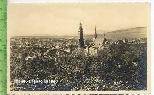 „Weimar“ um 1920/1930 ungebrauchte Karte
