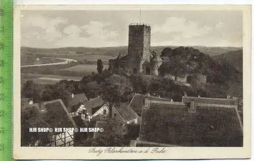 „Burg Blankenstein an der Ruhr“ um 1930/1940 ungebrauchte Karte