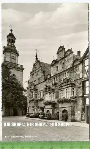 „Rinteln/Weser, Ratskeller“ um 1960/1970 ungebrauchte Karte
