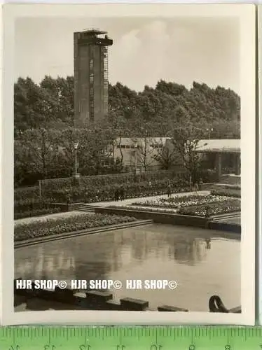 Essen, Grugapark, ca. 1930/1940,  Sammelfoto 9,2 x 7 cm,   Radioturm