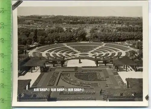 Essen, Grugapark, ca. 1930/1940,  Sammelfoto 9,2 x 7 cm,  Blick vom Radioturm