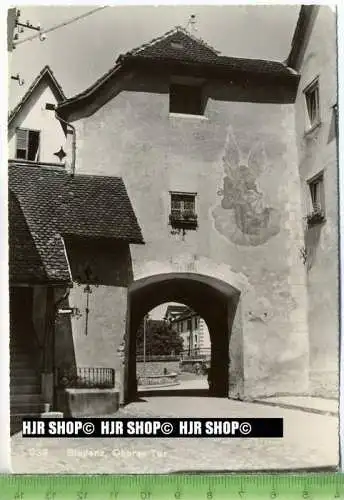 „Bludenz, Oberes Tor“ um 1950/1960, ungebrauchte Karte