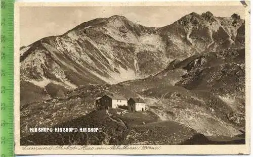 „Edmund Probst-Haus am Nebelhorn“ um 1930/1940 mit Stempel-Alpenverein ungebrauchte Karte