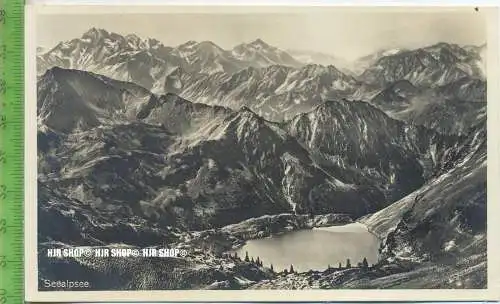 „Tour zum Nebelhorn am 3. juni 1928“ um 1920/1930 ungebrauchte Karte