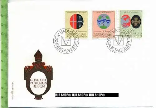 1971, MiNr.548+549+550 FDC gest.