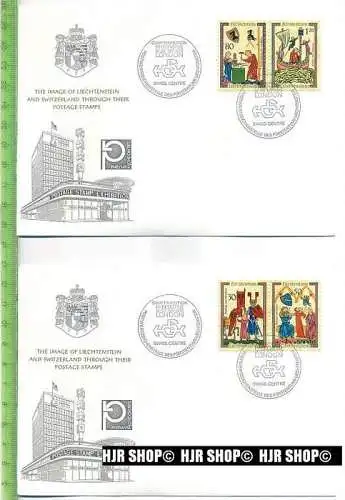 1970, MiNr.527+528+529+530 FDC gest.