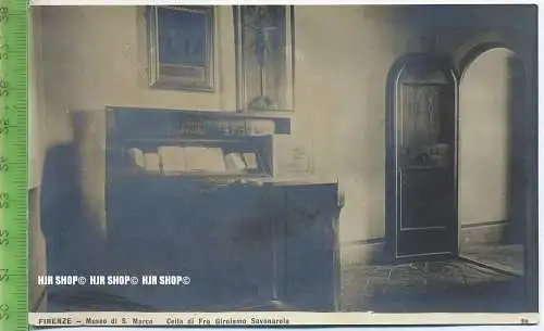 „Museo di S. Marco“ um 1930/1940 Ansichtskarte, ungebrauchte Karte