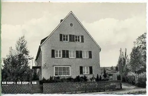 „ Bad Rothenfelde, Haus Piel“   um 1950/1960,  Ansichtskarte, ungebrauchte Karte
