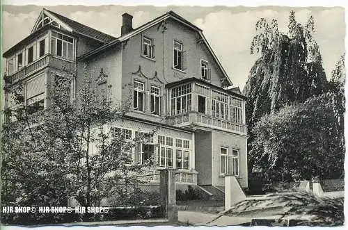 „Bad Rothenfelde T. W.-Haus Jungborn“   um 1940/1950,  Ansichtskarte, ungebrauchte Karte