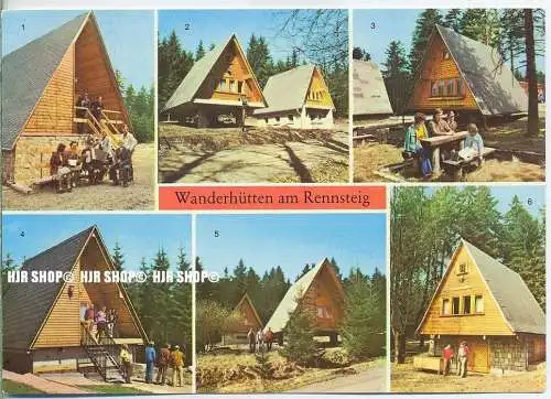 „Rennsteig“   um 1970/1980 Ansichtskarte,  ungebrauchte Karte