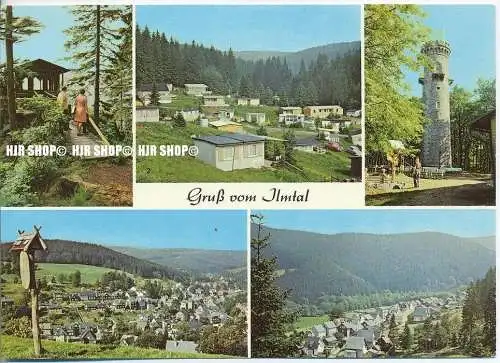 „Ilmtal“   um 1970/1980 Ansichtskarte,  ungebrauchte Karte