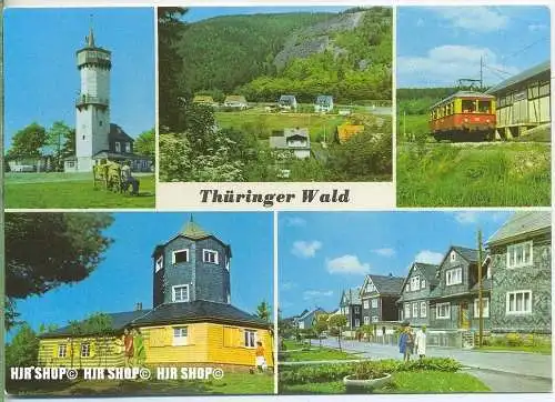 „Thüringer Wald  um 1970/1980 Ansichtskarte,  ungebrauchte Karte