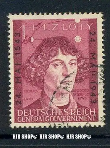 1943, Kopernikus, Minr. 104 gest.