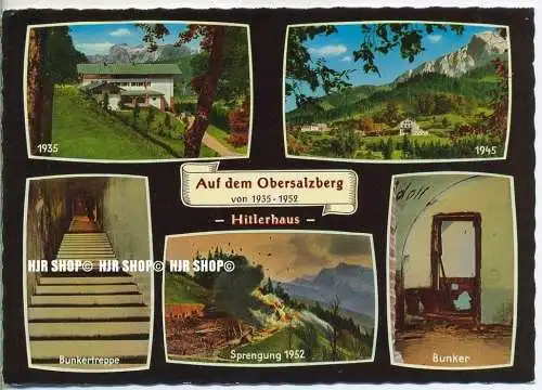 „Obersalzberg“  um 1960/1970 Ansichtskarte,  ungebrauchte Karte