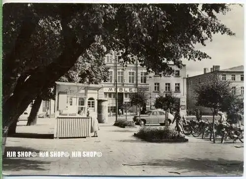 „Nowe miasto Lubawskie“ um 1960/1970 ANSICHTSKARTE,  mit Frankatur, mit Stempel,