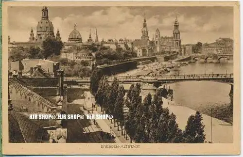 „Dresden Altstadt“  um 1920/1930 Ansichtskarte,  ungebrauchte Karte