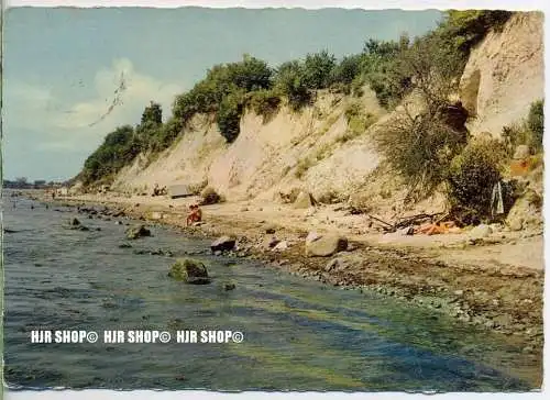 „Ostseebad Sierksdorf“ um 1950/1960  ANSICHTSKARTE, (Großformat) mit Frankatur, mit Stempel,