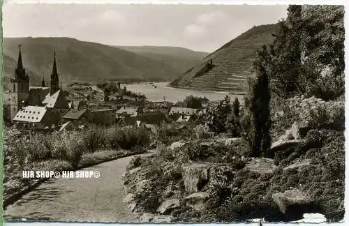 „Steingartenweg“ um 1950/1960  ANSICHTSKARTE,  mit Frankatur, mit Stempel,