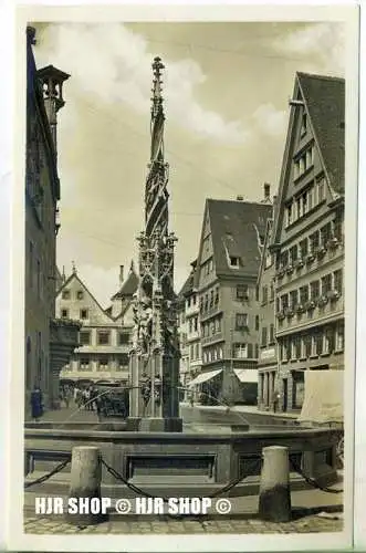 um 1920/1930 Ansichtskarte,  „Ulm, Der Fischkasten auf dem Marktplatz“  ungebrauchte Karte