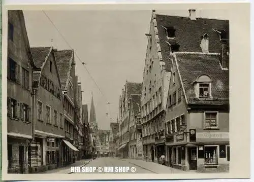 um 1920/1930, Ansichtskarte,  „Ulm, Pfauenstrasse“  ungebrauchte Karte