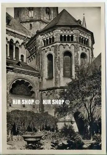 um 1920/1930 Ansichtskarte,  „Bonn, Münster“  ungebrauchte Karte