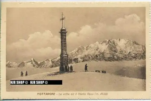 um 1920/1930 Ansichtskarte  „Mottarone“  ungebrauchte Karte