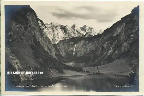 um 1920/1930 Ansichtskarte  „Obersee,“  ungebrauchte Karte