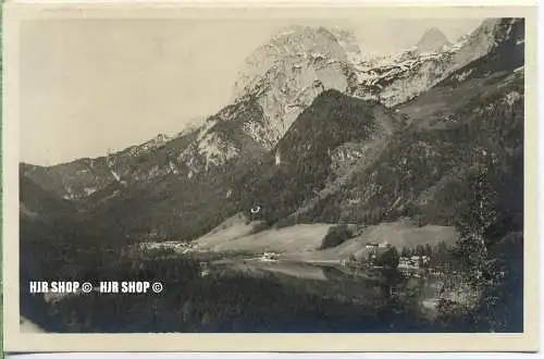 um 1920/1930 Ansichtskarte  „Hintersee,“  ungebrauchte Karte