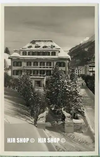 um 1930/1940 Ansichtskarte  „Samaden, Chesa Dr. Ruppanner 1931 ,“  ungebrauchte Karte