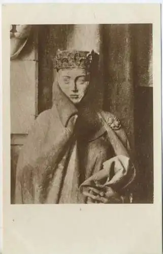 um 1920/1930 Ansichtskarte  „Figuren des Domes,“  ungebrauchte Karte