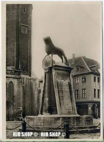um 1920/1930 Ansichtskarte  „Der Löwe“ , ungebrauchte Karte