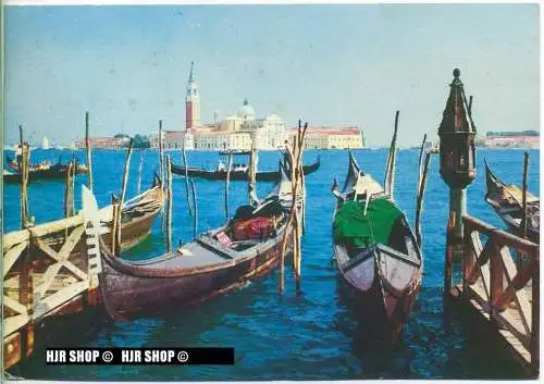 um 1960/1970 Ansichtskarte,  „Venedig“ mit Frankatur