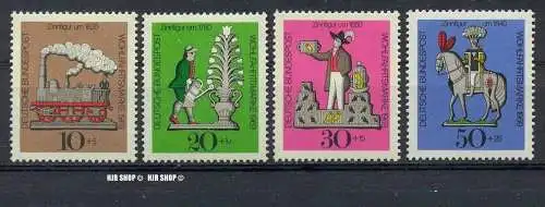 1969, Minr.604-607** Satz 4W