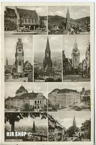 um 1930/1940 Ansichtskarte  “Kirchen“,  gelaufene Karte mit Frankatur