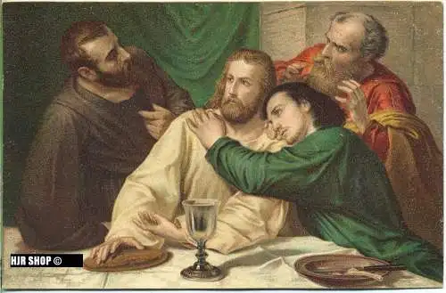 um 1920/1930 Ansichtskarte "Jesus", ungebrauchte Karte