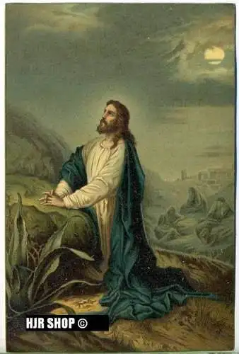 um 1920/1930 Ansichtskarte " Jesus ", ungebrauchte Karte