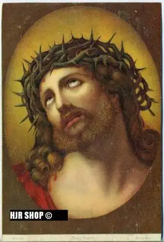 um 1920/1930 Ansichtskarte " Ecce Homo, Guido Reni ", ungebrauchte Karte