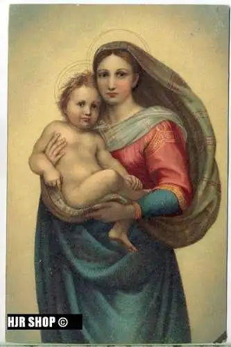 um 1910/1920 Ansichtskarte "Madonna Sixtina"