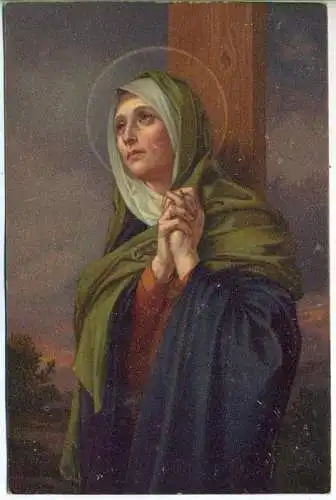 um 1920/1930 Ansichtskarte "Mater Dolorosa"