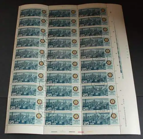 Bogen, 1984, 35 Jahre DDR, 25 Pfg.Minr. 2895