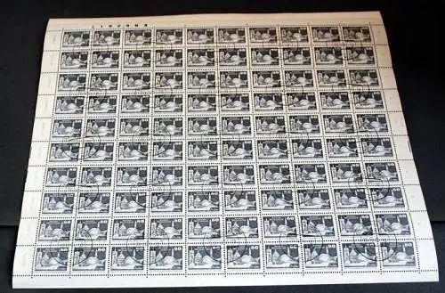 Bogen 1981 Bauten, 80 Pfg. Minr. 2650 x 100 Marken