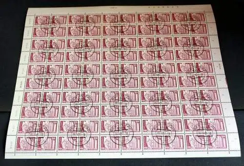 Bogen 1980, Bauten, 20 Pfg. Minr. 2485 x 100 Marken