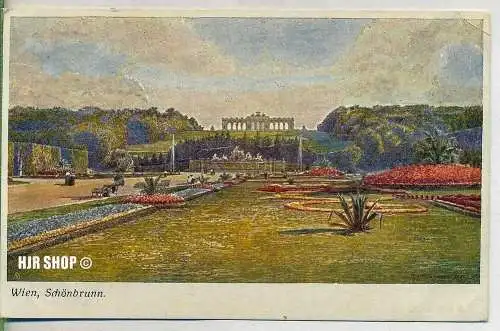 Postkarte, Wien, Schönbrunn